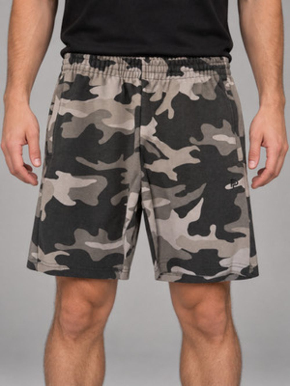 Flint Park Camo Athletic Shorts Elastic Waist Mens Medium M